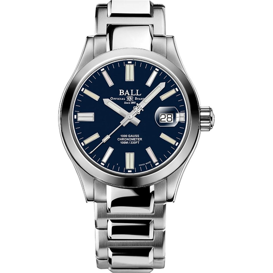 BALL Watch Engineer III Legend II Blue Dial Rainbow Tubes 40mm Men's Watch