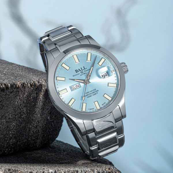 BALL Watch Engineer III Marvelight Chronometer Ice Blue Dial 40mm Watch (XXXX/1000)