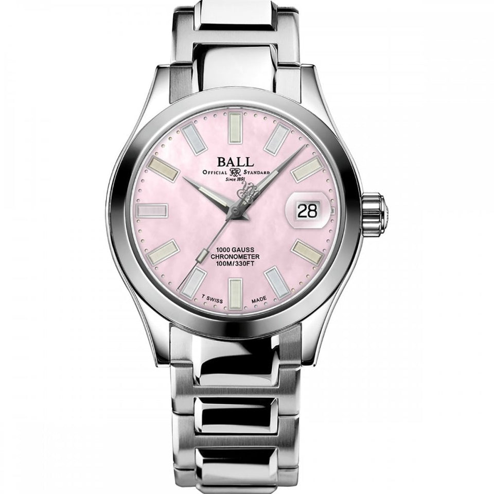 BALL Watch Engineer III Marvelight Chronometer Pink (Rainbow Tubes) 36mm Ladies Watch