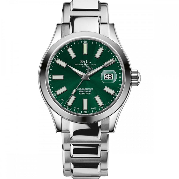 BALL Watch Engineer III Marvelight Green Chronometer Men's 40mm Watch