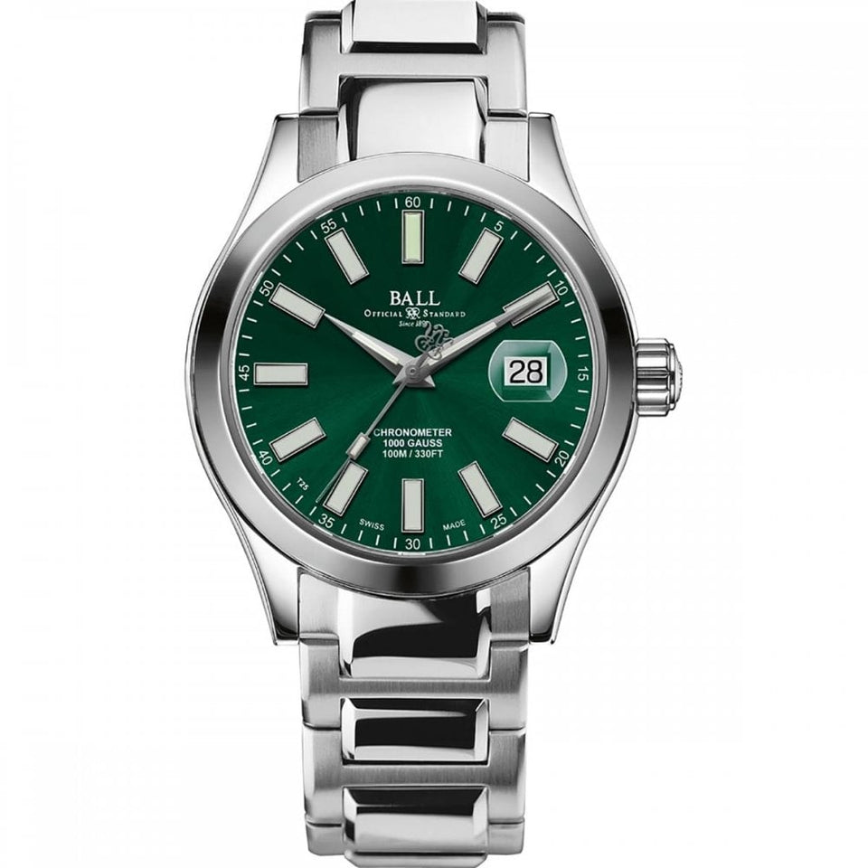 BALL Watch Engineer III Marvelight Green Chronometer Men's 40mm Watch