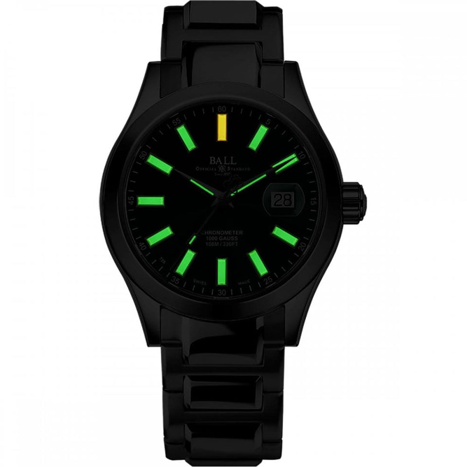 BALL Watch Engineer III Marvelight Green Chronometer Men's 40mm Watch