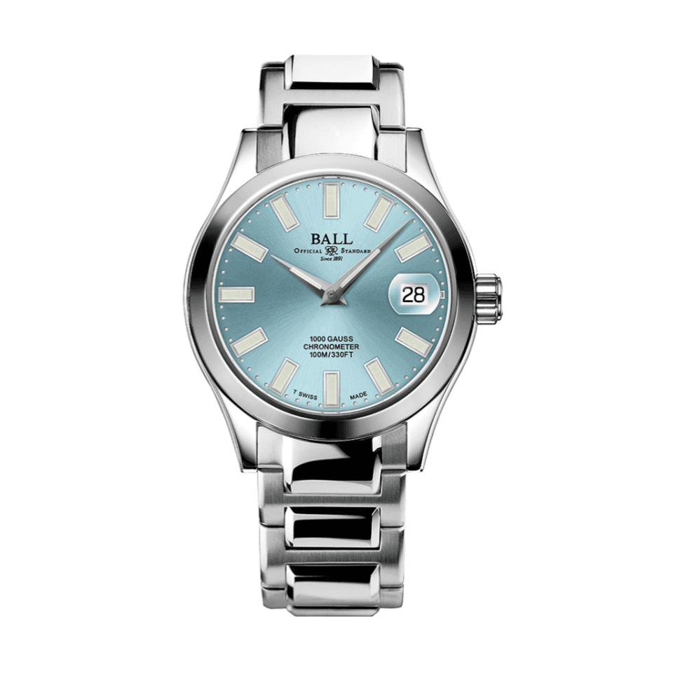BALL Watch Engineer III Marvelight Ice Blue Chronometer 36mm Men's Watch