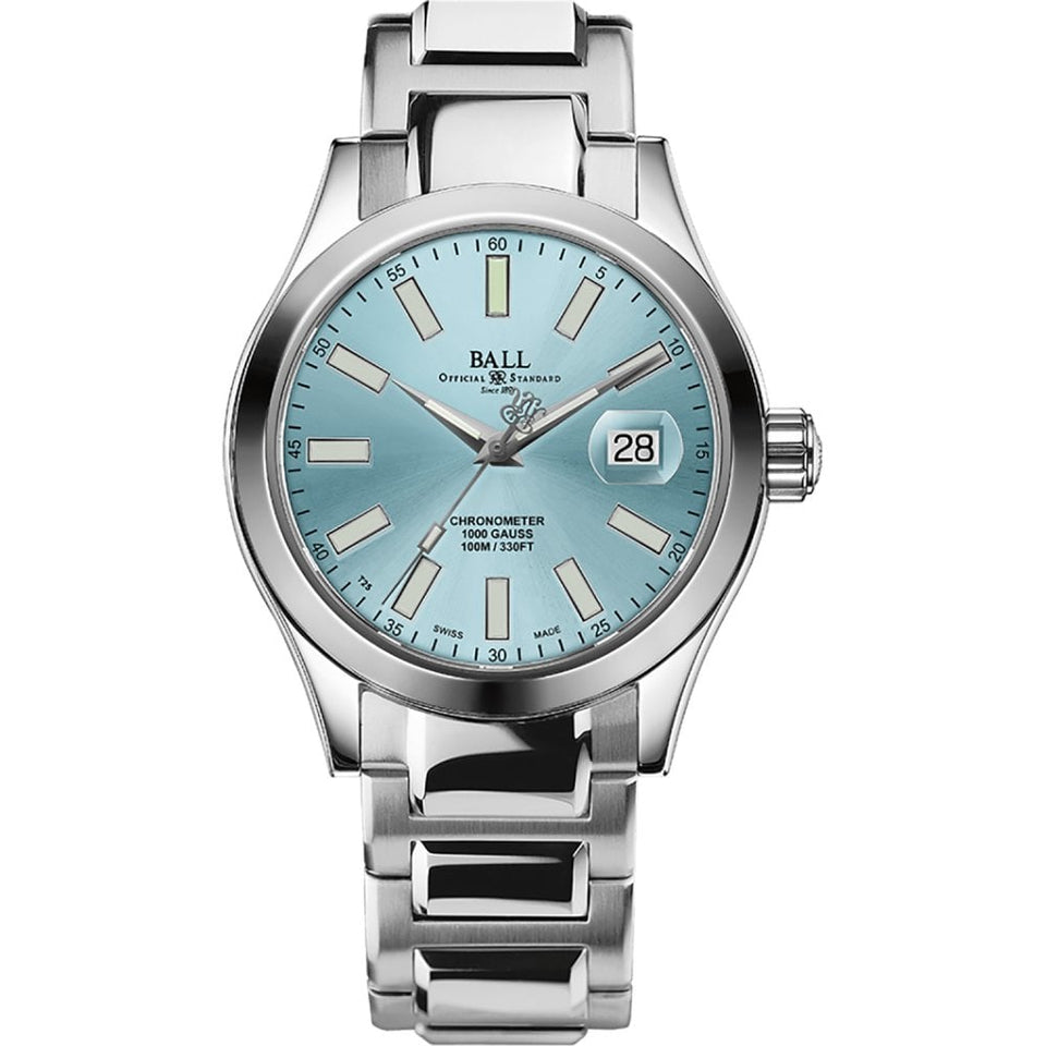 BALL Watch Engineer III Marvelight Ice Blue Chronometer 40mm Men's Watch