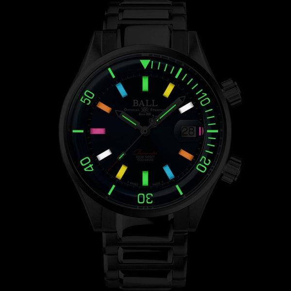 BALL Watch Engineer Master II Diver Rainbow Tubes 42mm Limited Edition Watch (XXXX/1000)