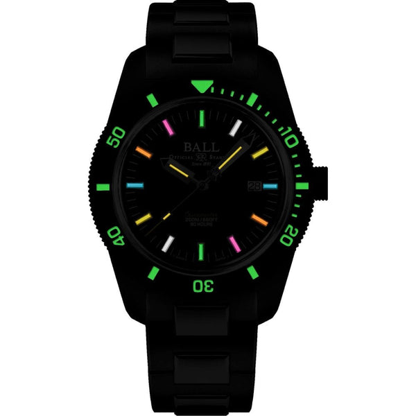 BALL Watch Engineer Master II Skindiver Heritage 42mm Men's Black Dial Watch