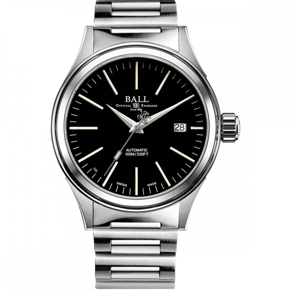 BALL Watch Fireman Enterprise Black Dial 40mm Men's Watch