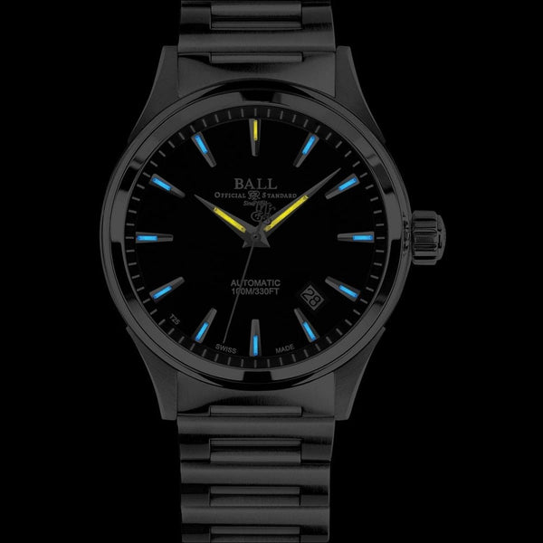 BALL Watch Fireman Victory Black Dial 40mm Men's Watch
