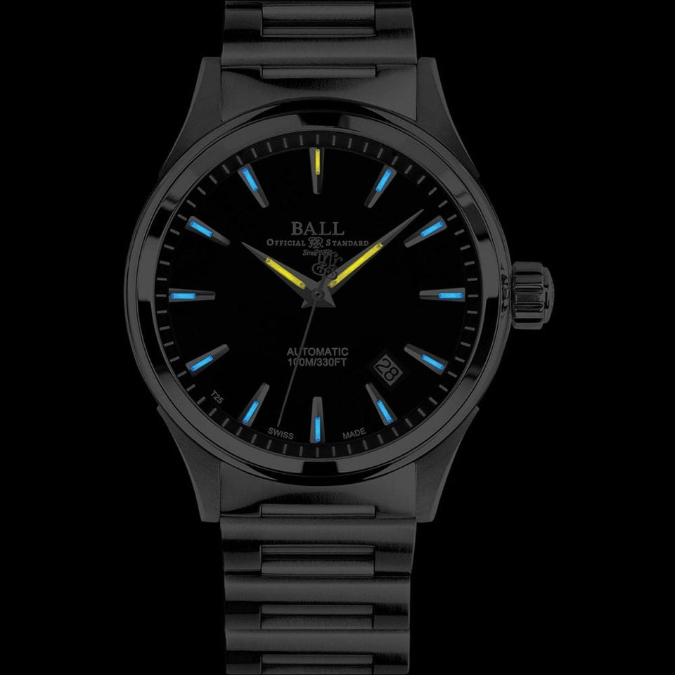 BALL Watch Fireman Victory Black Dial 40mm Men's Watch
