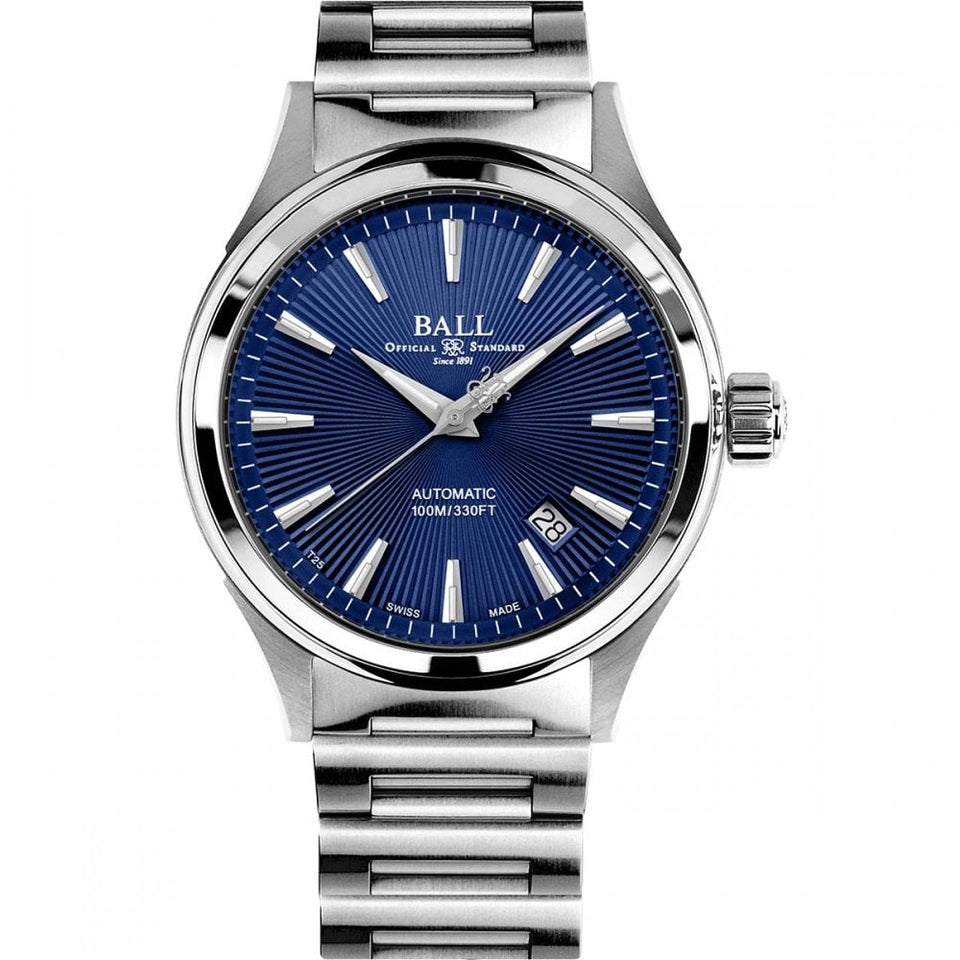 BALL Watch Fireman Victory Blue Sunburst 40mm Blue Dial Men's Watch