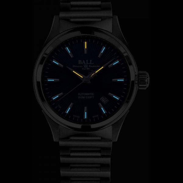 BALL Watch Fireman Victory Blue Sunburst 40mm Blue Dial Men's Watch