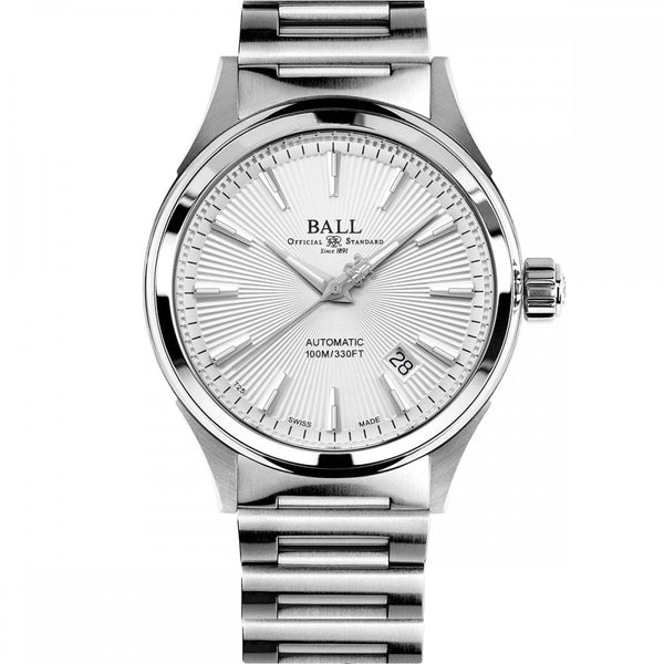 BALL Watch Fireman Victory Silver Sunburst 40mm Silver Dial Men's Watch