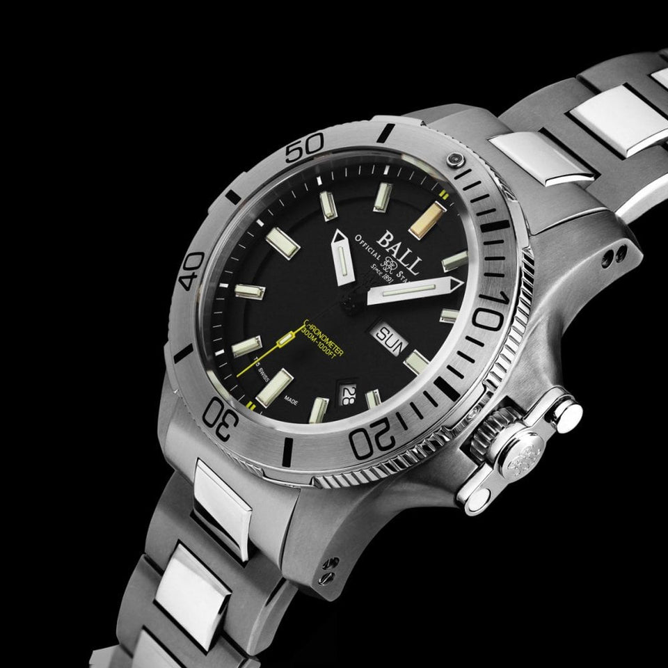 BALL Watch Hydrocarbon Submarine Warfare 42mm Black Dial Men's Automatic Watch