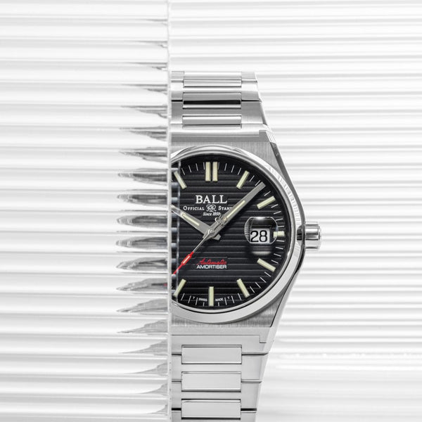 BALL Watch Men's Roadmaster Perseverer 40mm Automatic Black Dial Watch