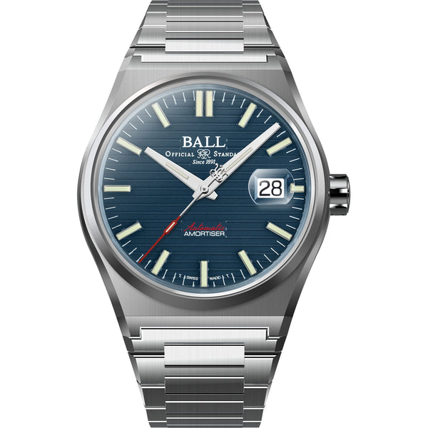 BALL Watch Men's Roadmaster Perseverer 40mm Automatic Blue Dial Watch