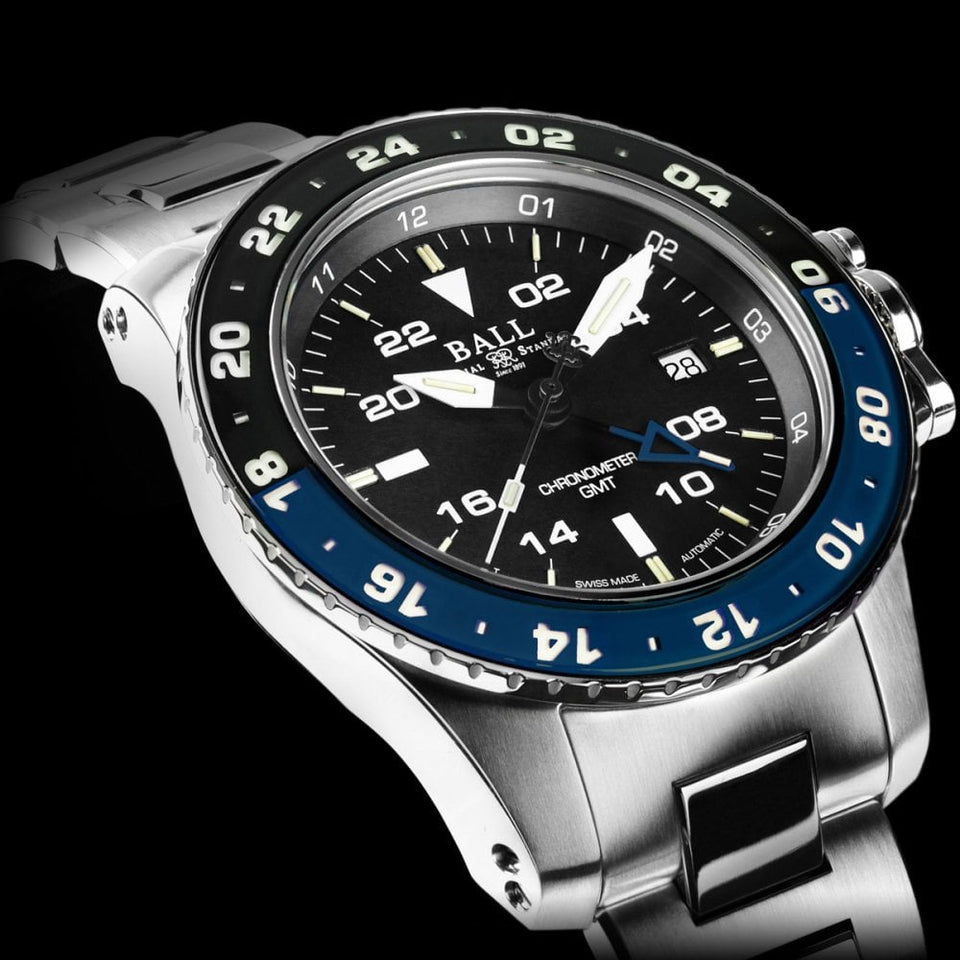 BALL Watch Pre-Owned Engineer Hydrocarbon AeroGMT II 42mm Watch