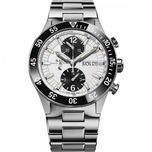 BALL Watch Roadmaster Rescue Chronograph Titanium White Dial Limited Edition Watch (XXXX/1000)