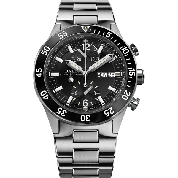 BALL Watch Roadmaster Rescue Chronograph Titanium Black Dial Limited Edition Watch (XXXX/1000)