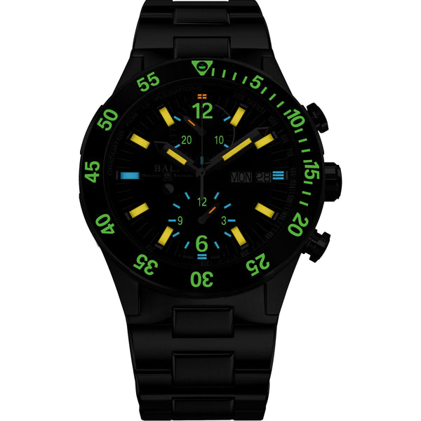 BALL Watch Roadmaster Rescue Chronograph Titanium Black Dial Limited Edition Watch (XXXX/1000)
