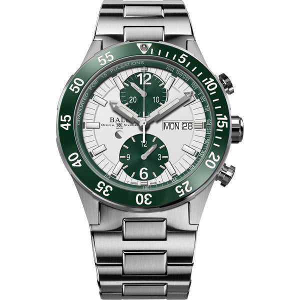 BALL Watch Roadmaster Rescue Chronograph White Dial Titanium Limited Edition Watch (XXXX/1000)