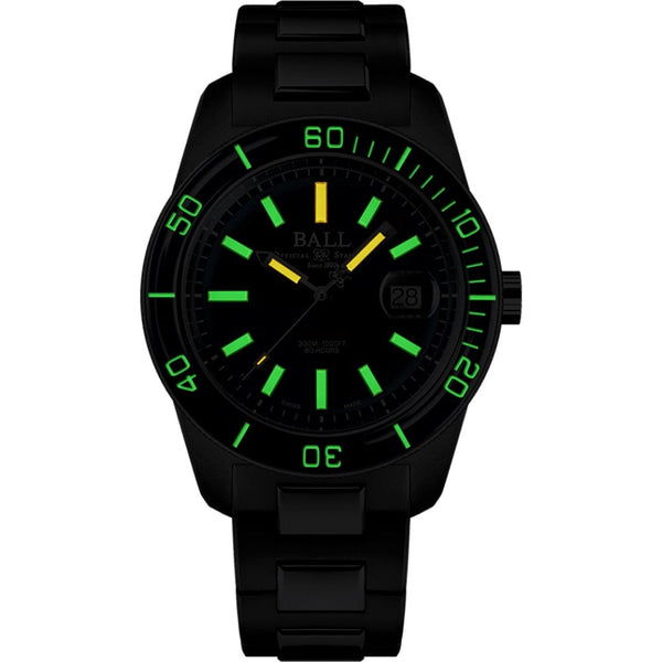 BALL Watch Skindiver III Beyond Diver Men's 41.5mm Black Dial Limited Edition Watch Watch (XXXX/1000)
