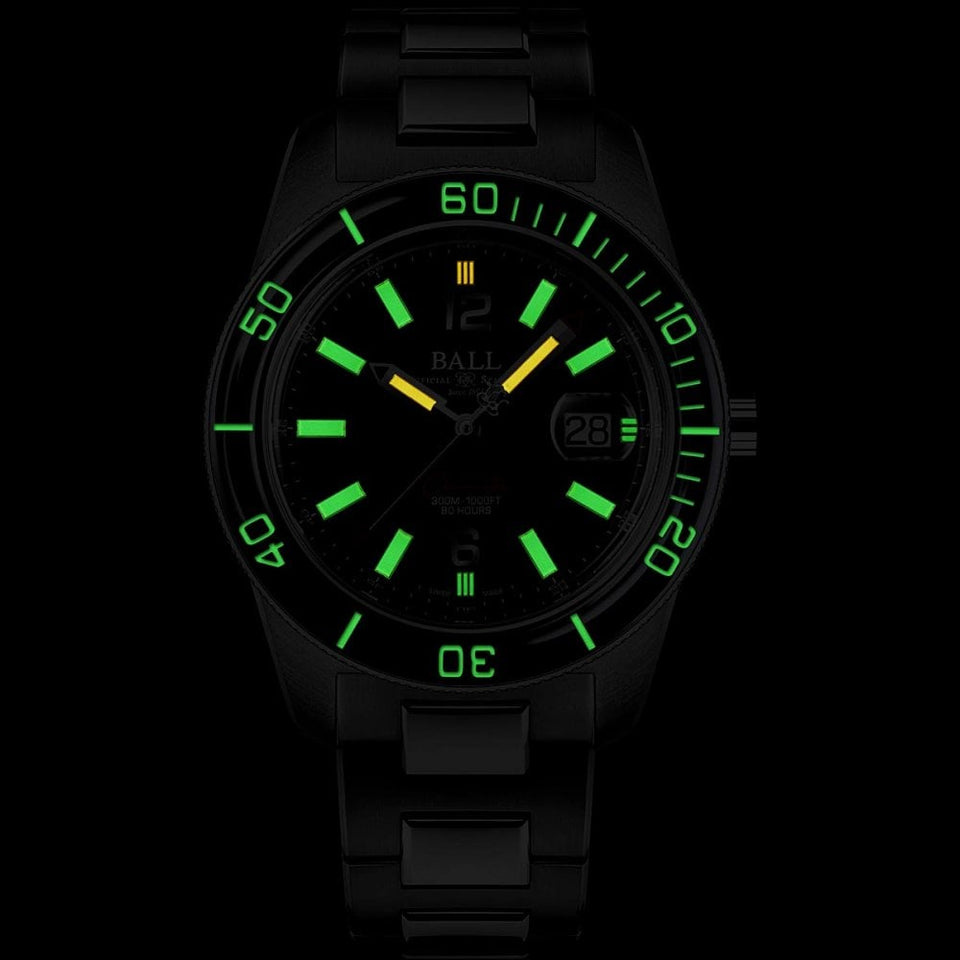 BALL Watch Skindiver III Black Diver 41.5mm Limited Edition Watch (XXXX/1000)