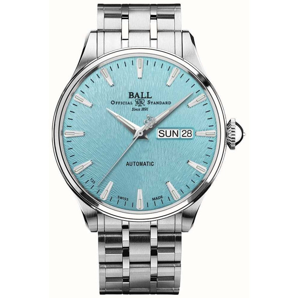 BALL Watch Trainmaster Eternity Automatic (39.5mm) Blue Dial Watch