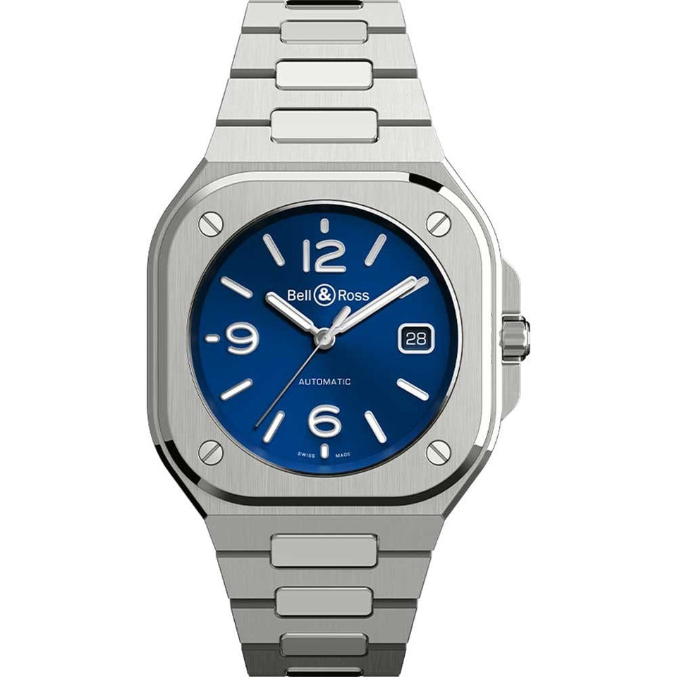 Bell & Ross BR 05 BLUE STEEL Automatic Men's Watch 40mm