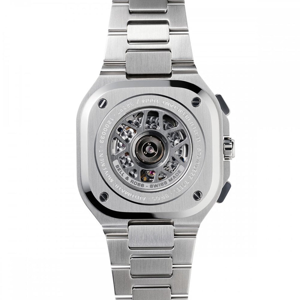 Bell & Ross BR 05 CHRONO BLACK STEEL Automatic Men's Watch 42mm