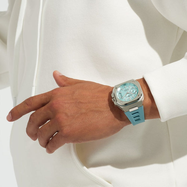 Bell & Ross BR-X5 ICE BLUE STEEL 41mm COSC Auto Men's Watch