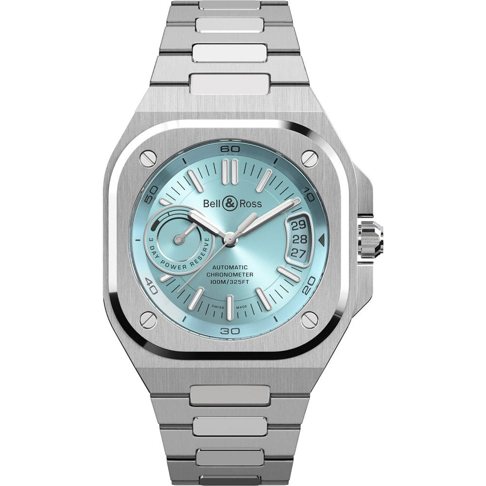 Bell & Ross BR-X5 ICE BLUE STEEL 41mm COSC Auto Men's Watch