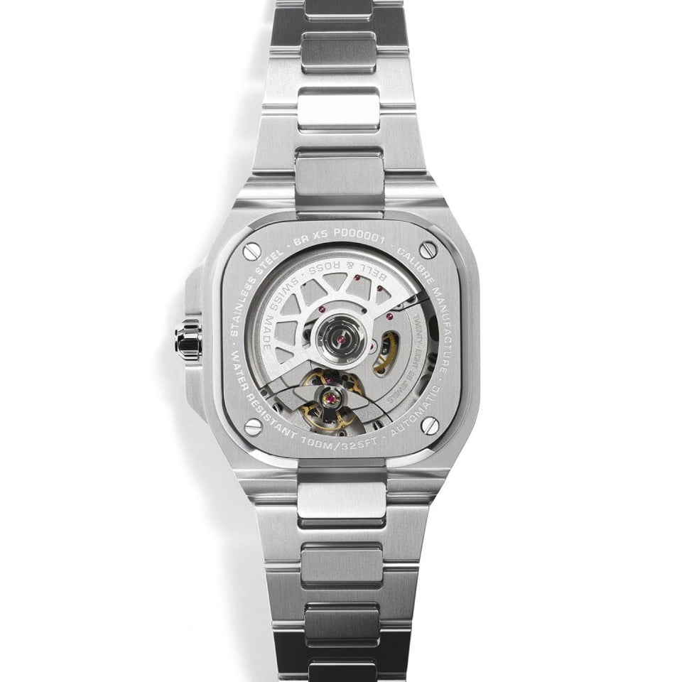Bell & Ross BR-X5 ICE BLUE STEEL 41mm COSC Auto Men's Watch