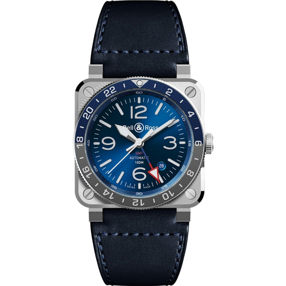 Bell & Ross Men's BR 03-93 GMT Automatic Watch
