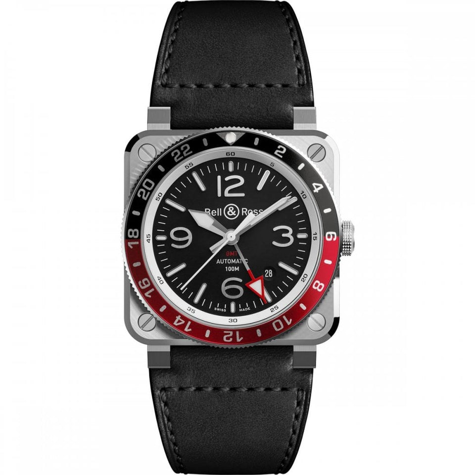 Bell & Ross Men's NEW BR 03-93 GMT Automatic Watch
