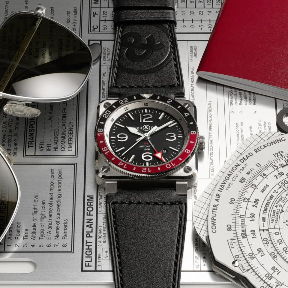 Bell & Ross Men's NEW BR 03-93 GMT Automatic Watch
