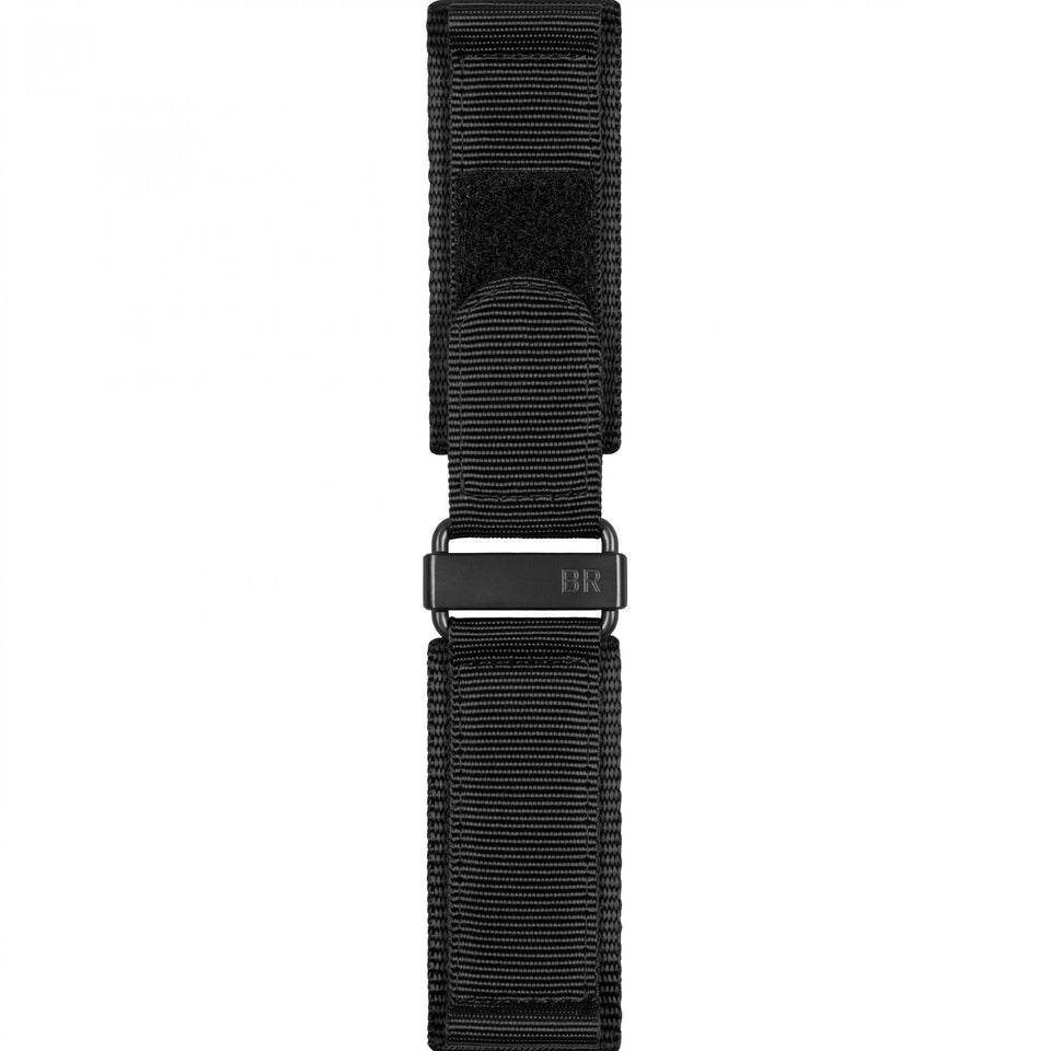Bell & Ross Black Canvas Synthetic Fabric Strap XL For BR-02