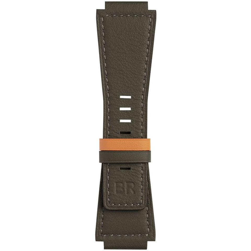 Bell & Ross BR 01/BR 03 Khaki Orange Reversible Strap
