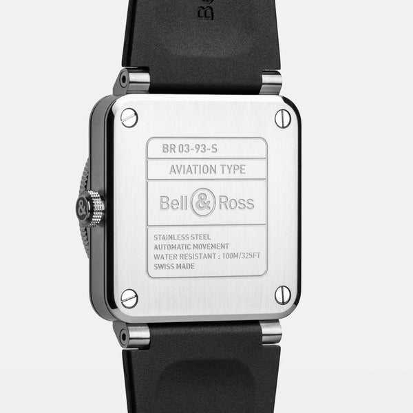 Bell & Ross BR 03 COMPASS GMT Rubber Strap Watch (XXX/500)