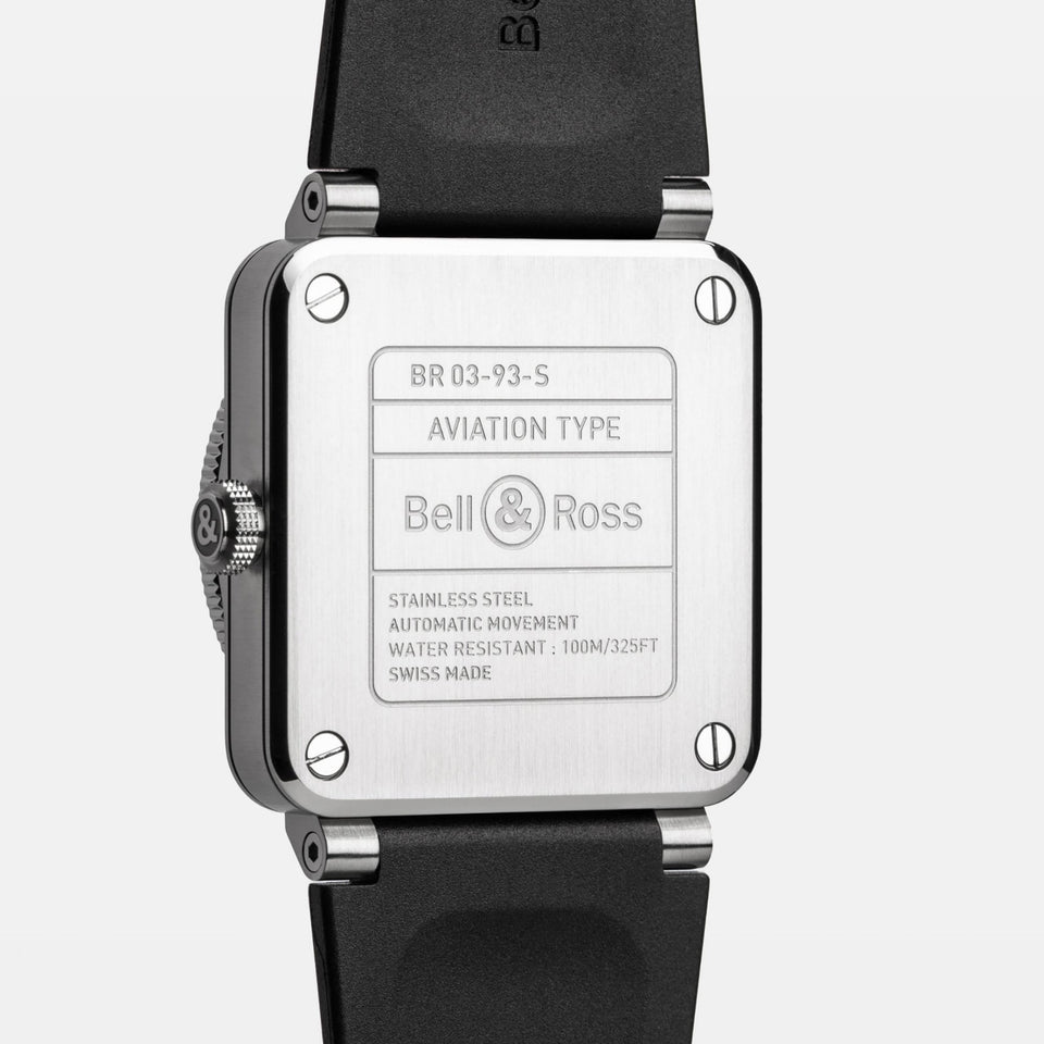 Bell & Ross BR 03 COMPASS GMT Rubber Strap Watch (XXX/500)