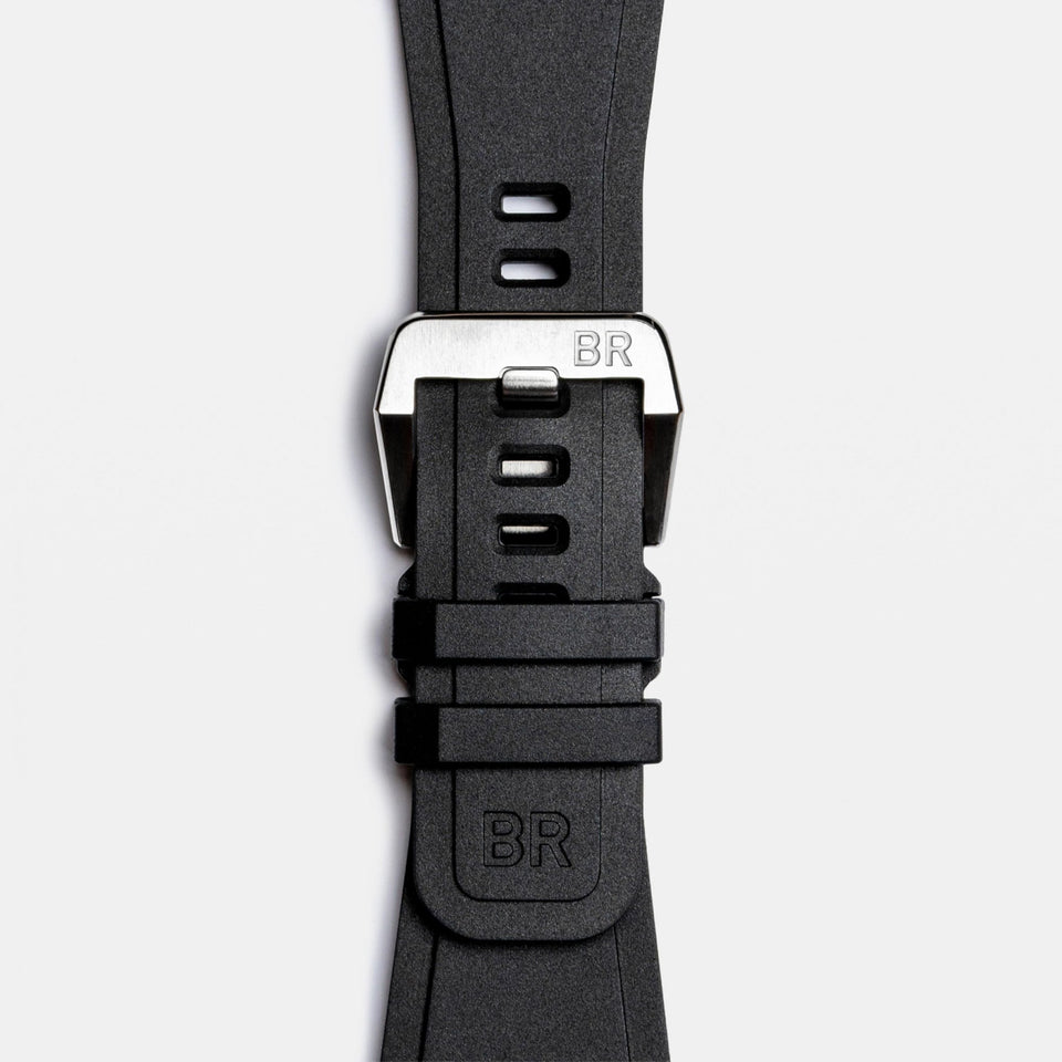 Bell & Ross BR 03 COMPASS GMT Rubber Strap Watch (XXX/500)