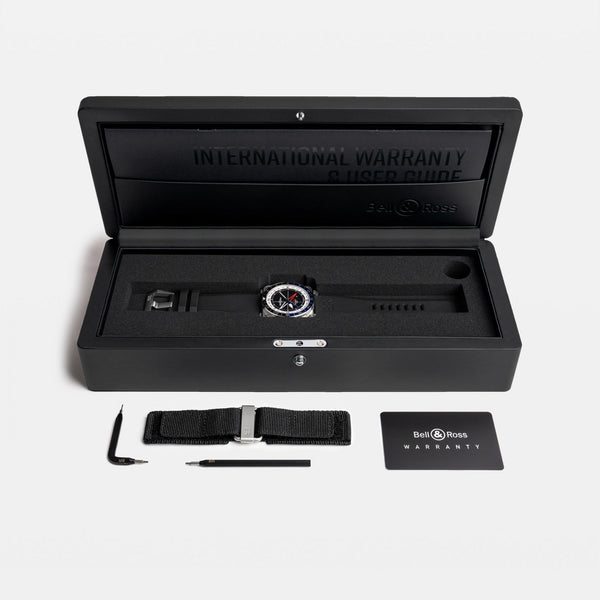 Bell & Ross BR 03 COMPASS GMT Rubber Strap Watch (XXX/500)
