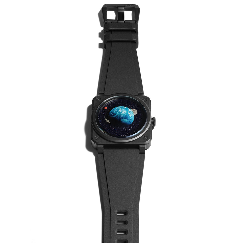 Bell & Ross BR-03 ASTRO Black Ceramic Limited Edition Men's Watch (XXX/999)