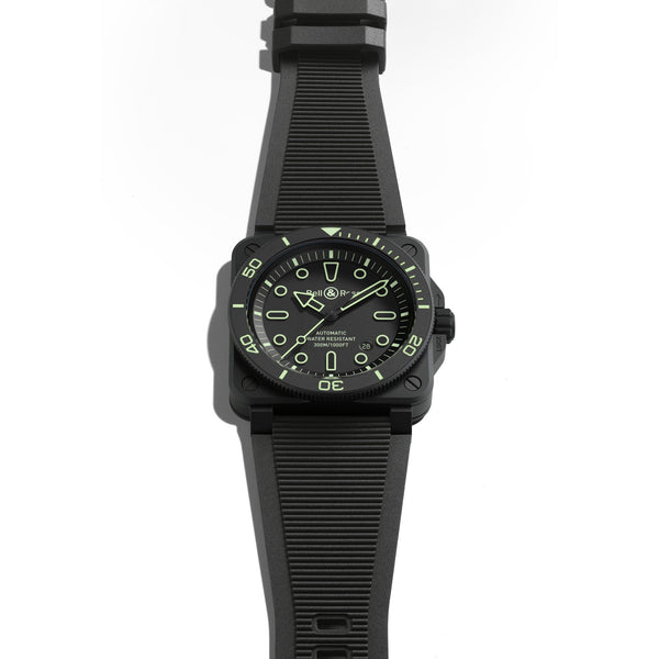 Bell & Ross BR 03 DIVER LUM OUTLINE Ceramic Watch Limited Edition (XXX/500)