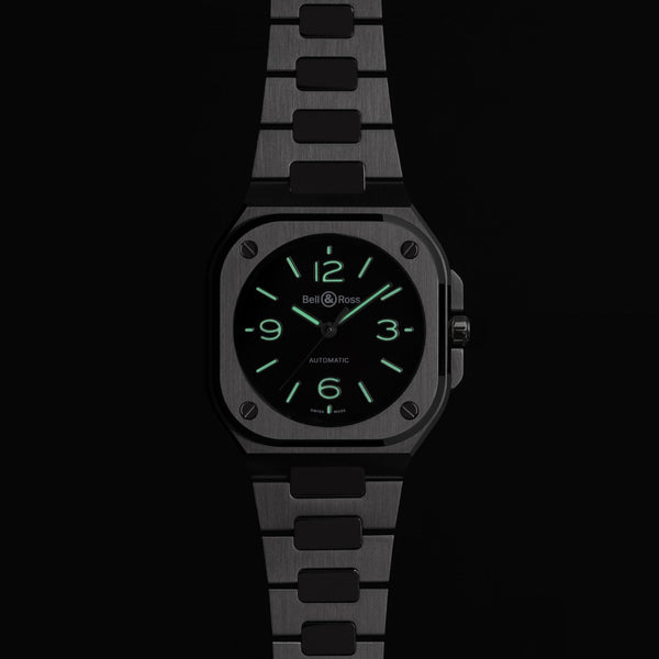 Bell & Ross BR 05 BLACK STEEL 36mm Automatic Watch