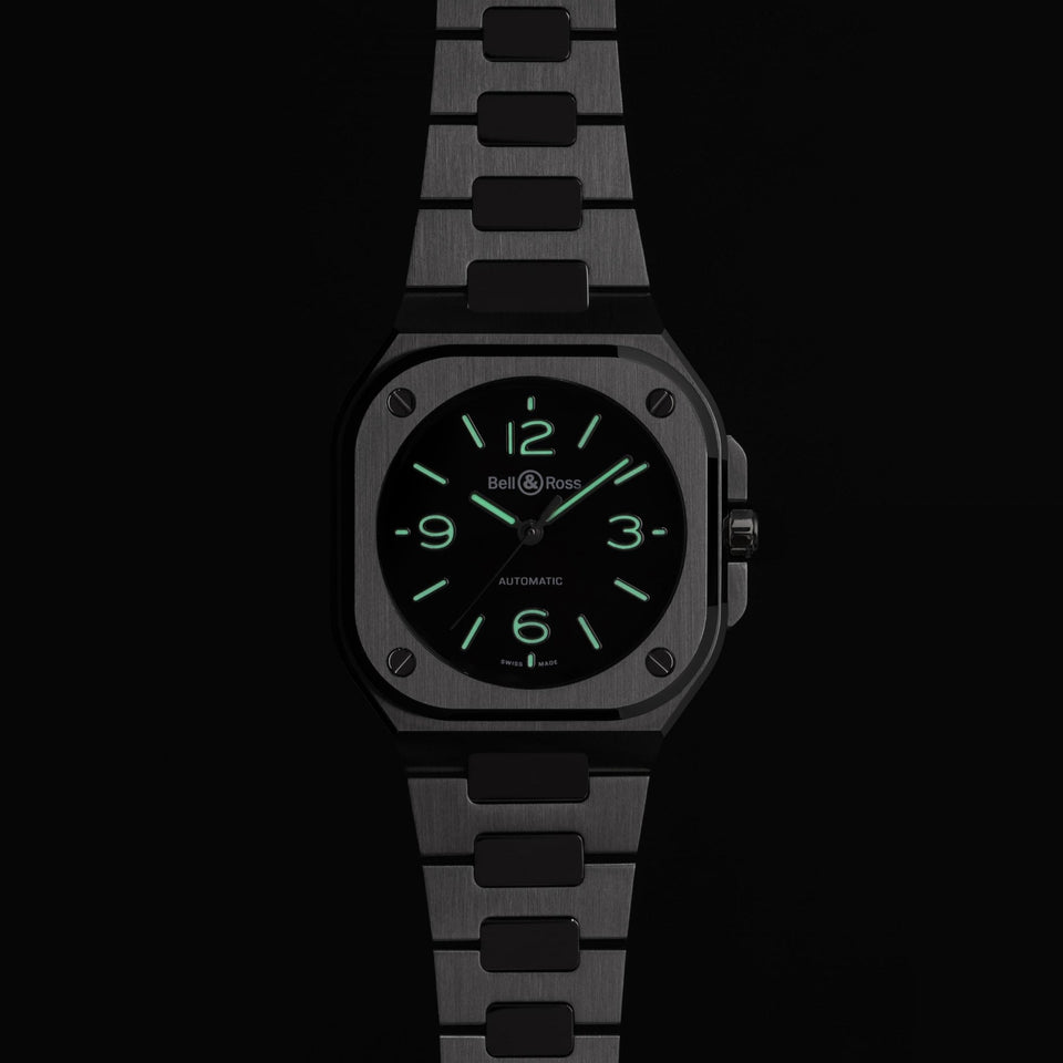 Bell & Ross BR 05 BLACK STEEL 36mm Automatic Watch