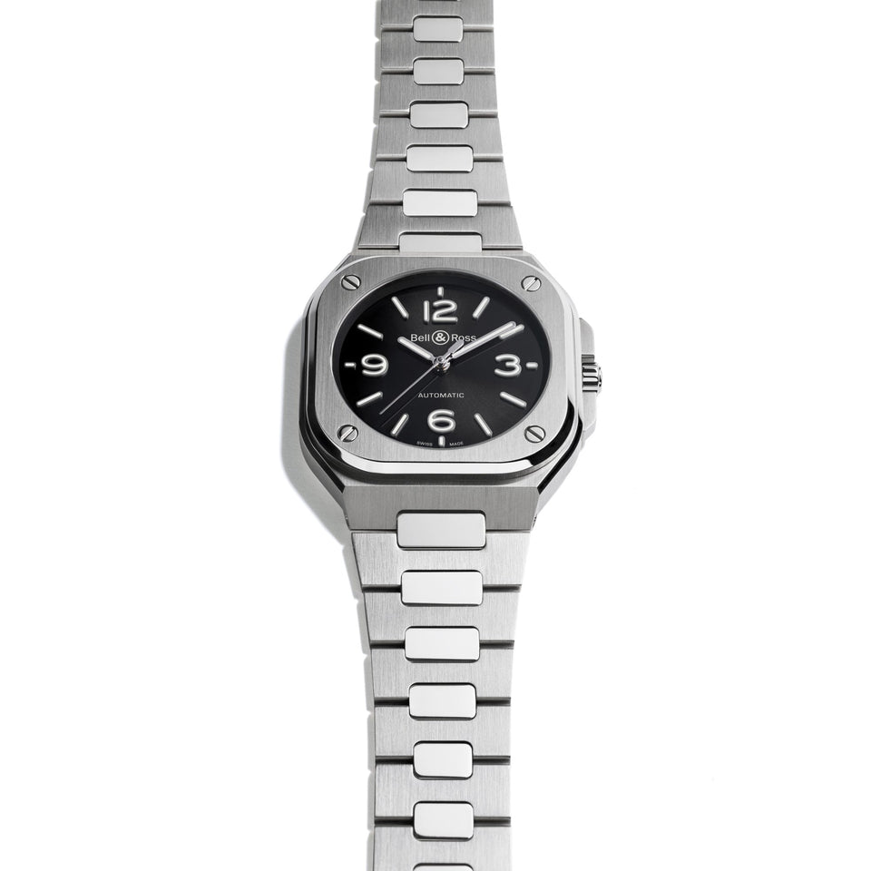 Bell & Ross BR 05 BLACK STEEL 36mm Automatic Watch