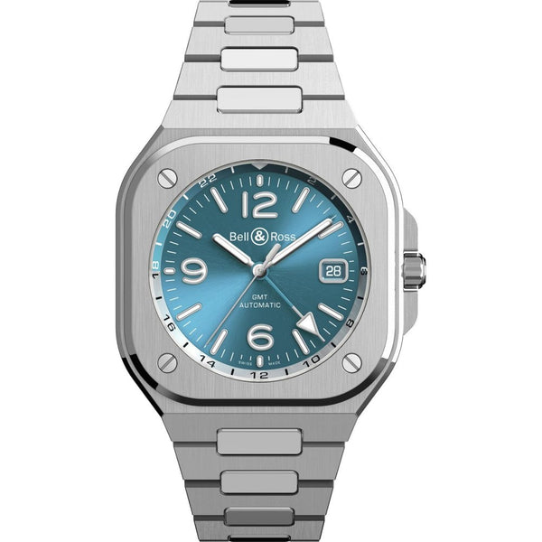 Bell & Ross BR 05 GMT Sky Blue Gent's 41mm Automatic Watch