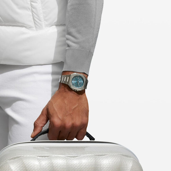 Bell & Ross BR 05 GMT Sky Blue Gent's 41mm Automatic Watch