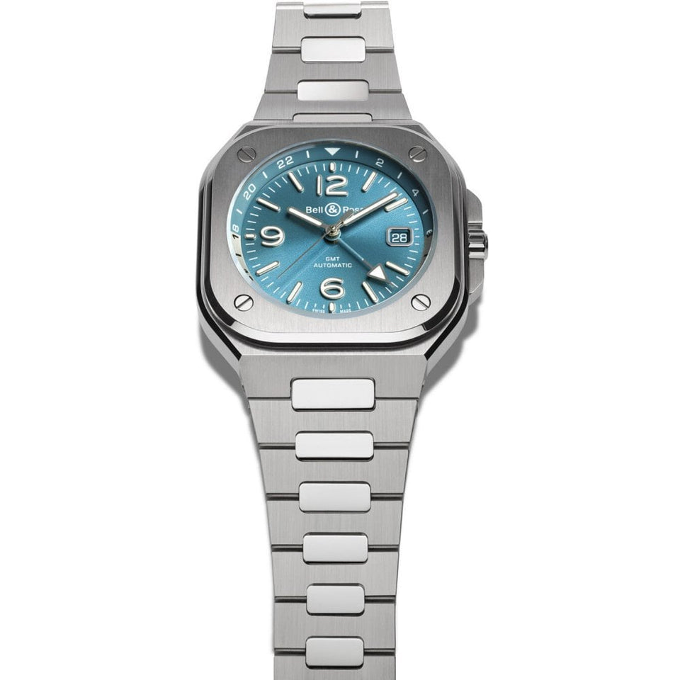 Bell & Ross BR 05 GMT Sky Blue Gent's 41mm Automatic Watch