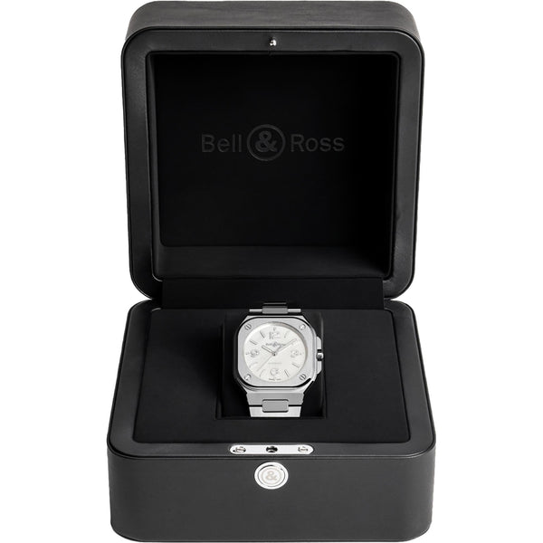 Bell & Ross BR 05 MOTHER OF PEARL STEEL Automatic 36mm Watch